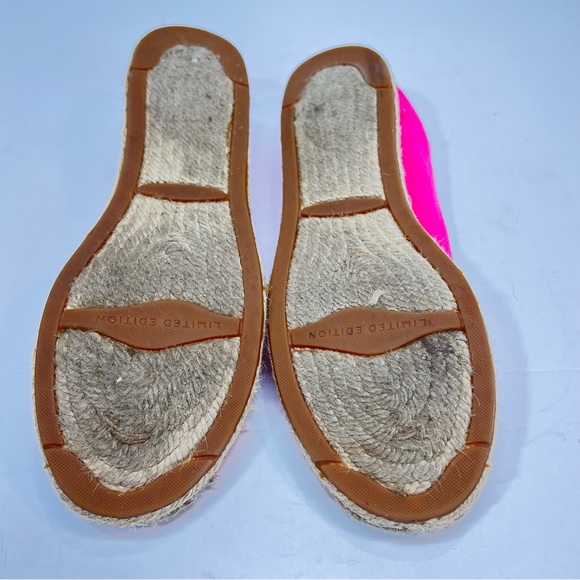 Limited Edition Espadrille Slip On Loafers Womens Size 7.5 - Picture 7 of 7